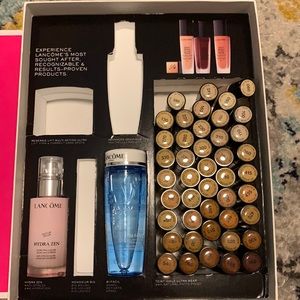 Lancome foundation eye make up remover and moisturizer